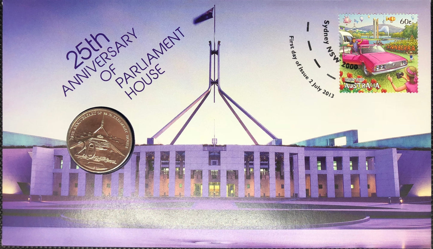 2013 25th anniversary of Parliament House PNC 20c