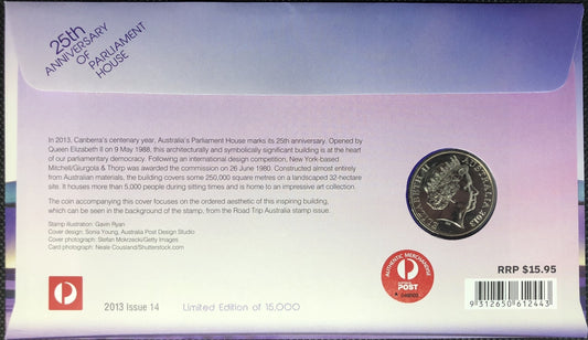 2013 25th anniversary of Parliament House PNC 20c