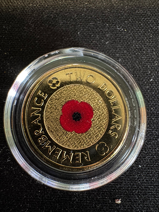 2012 $2 Remembrance Day ‘Red Poppy’