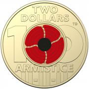 2018 $2 Armistice Coin