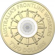 2022 $2 Frontline Workers Commemorative Coin